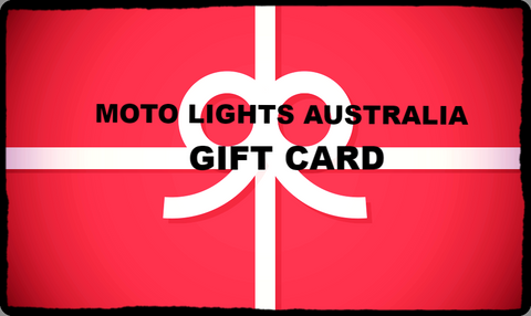 Moto Lights Australia                               Gift Card - Moto Lights Australia
