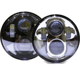 7" 80W LED HEADLIGHT / 4.5" 60W LED AUX PACKAGE - Moto Lights Australia